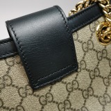 Gucci Padlock Chain Tote GG Coated Canvas with Leather Small — thumbnail 13