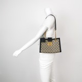 Gucci Padlock Chain Tote GG Coated Canvas with Leather Small — thumbnail 2