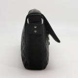Gucci Messenger Bag Shoulder Bag Black Leather — thumbnail 3