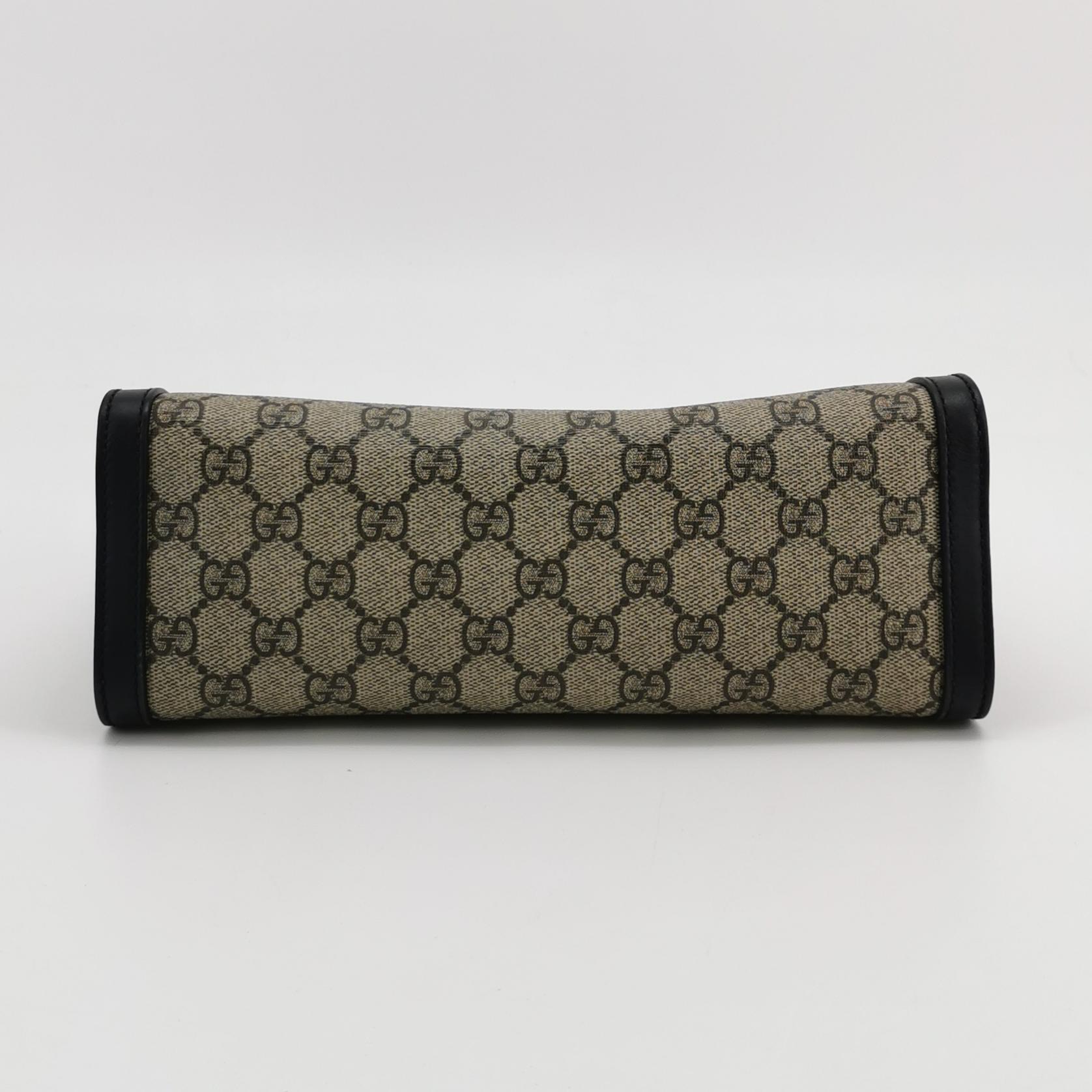 Gucci Padlock Chain Tote GG Coated Canvas with Leather Small — photo 6 of 15