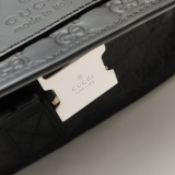 Gucci Messenger Bag Shoulder Bag Black Leather — thumbnail 15