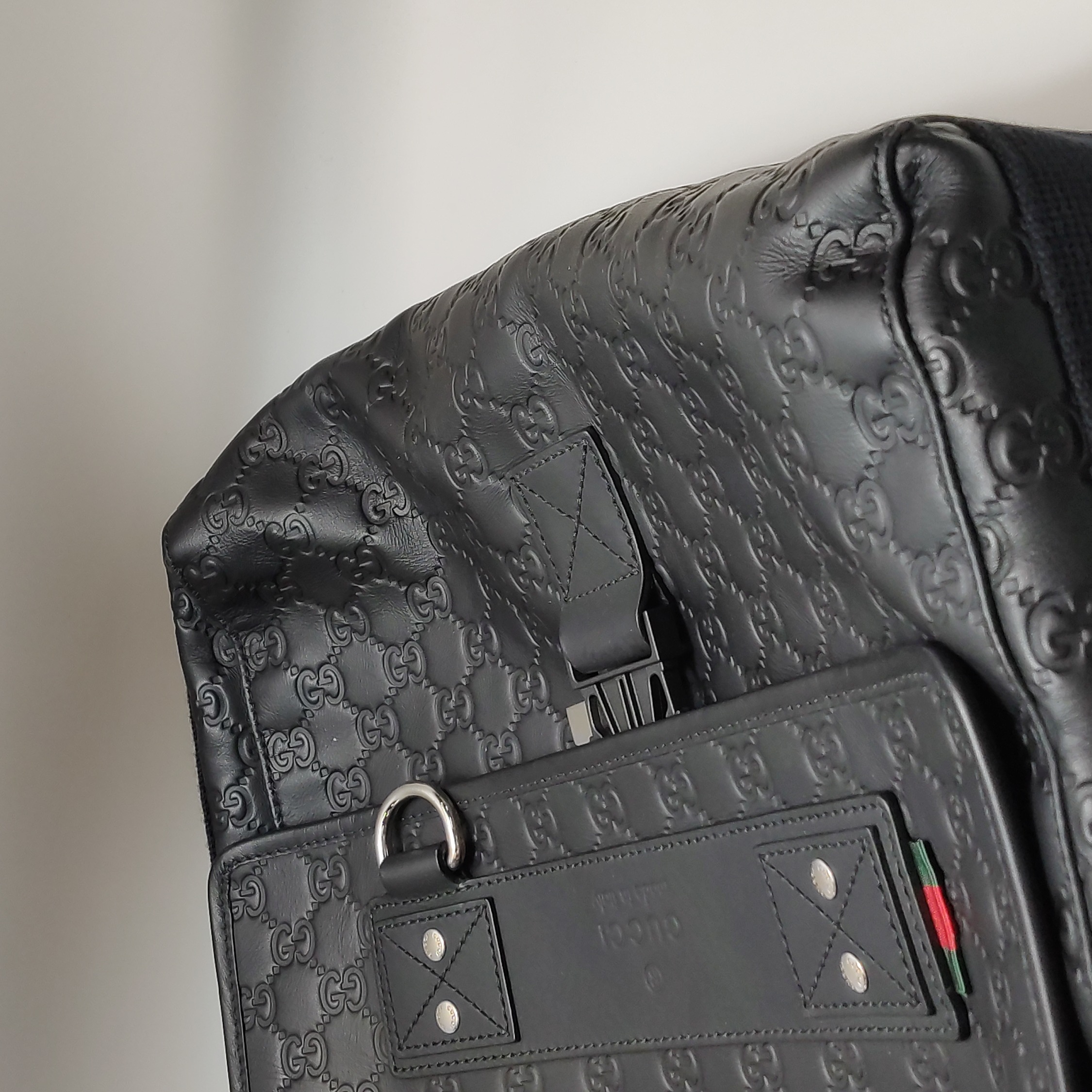 Gucci Messenger Bag Shoulder Bag Black Leather — photo 9 of 20
