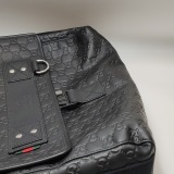 Gucci Messenger Bag Shoulder Bag Black Leather — thumbnail 9