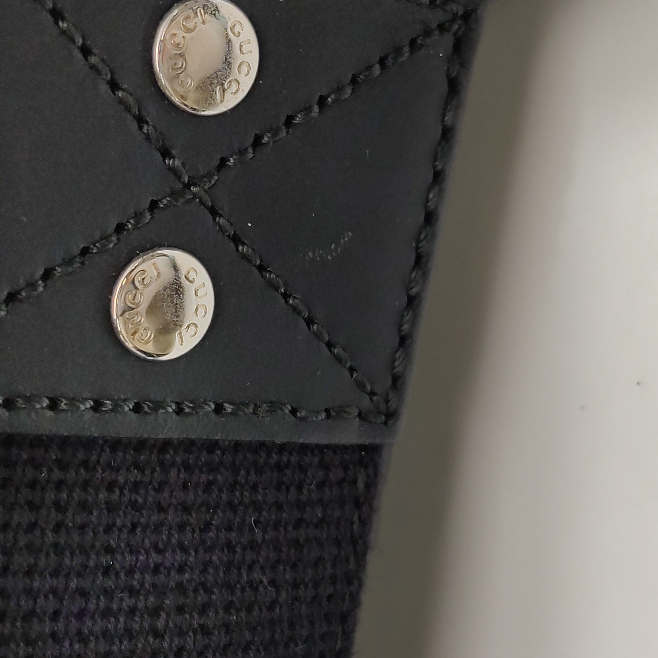 Gucci Messenger Bag Shoulder Bag Black Leather — photo 12 of 20