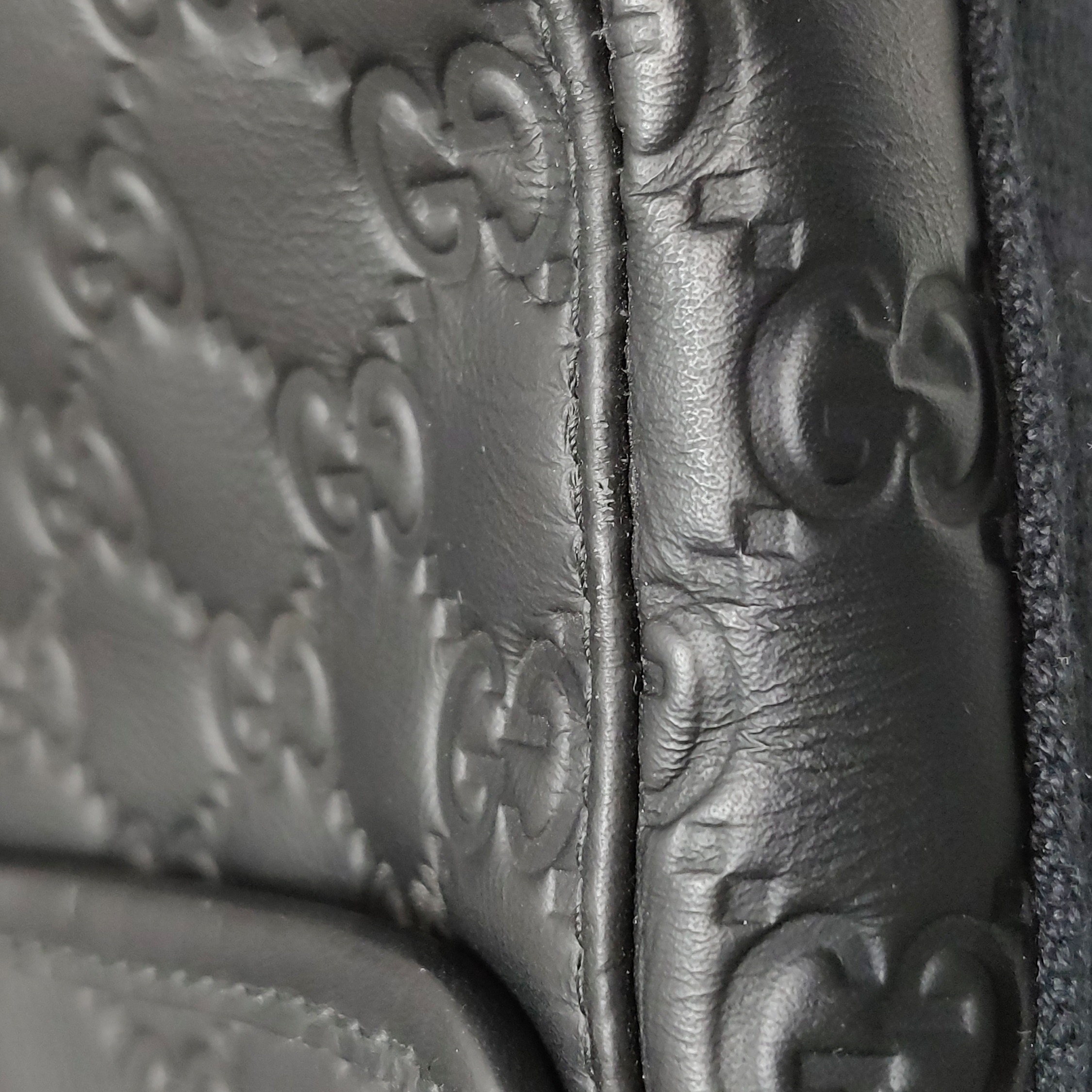 Gucci Messenger Bag Shoulder Bag Black Leather — photo 10 of 20