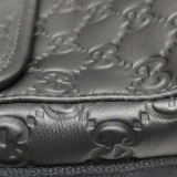 Gucci Messenger Bag Shoulder Bag Black Leather — thumbnail 10
