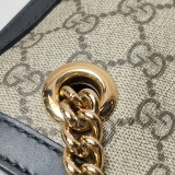 Gucci Padlock Chain Tote GG Coated Canvas with Leather Small — thumbnail 10