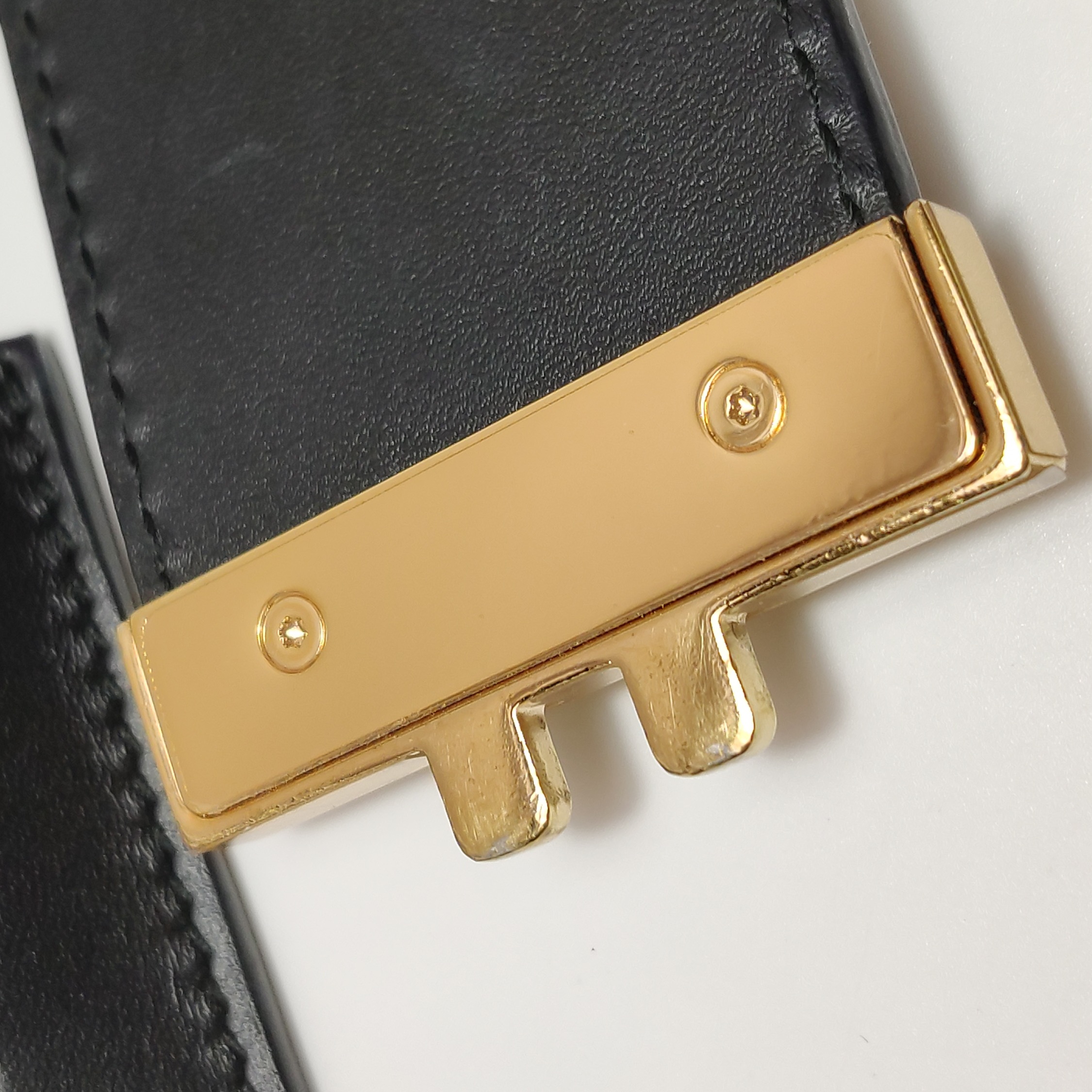 Gucci Padlock Chain Tote GG Coated Canvas with Leather Small — photo 11 of 17