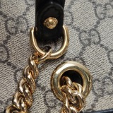 Gucci Padlock Chain Tote GG Coated Canvas with Leather Small — thumbnail 10