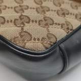 Gucci GG Marmont Flap Bag Diagonal Quilted GG Canvas with Leather Small — thumbnail 13