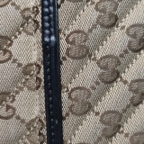 Gucci GG Marmont Flap Bag Diagonal Quilted GG Canvas with Leather Small — thumbnail 17