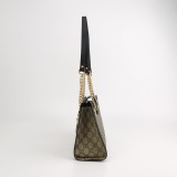Gucci Padlock Chain Tote GG Coated Canvas with Leather Small — thumbnail 5