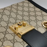Gucci Padlock Chain Tote GG Coated Canvas with Leather Small — thumbnail 10