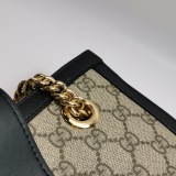 Gucci Padlock Chain Tote GG Coated Canvas with Leather Small — thumbnail 12