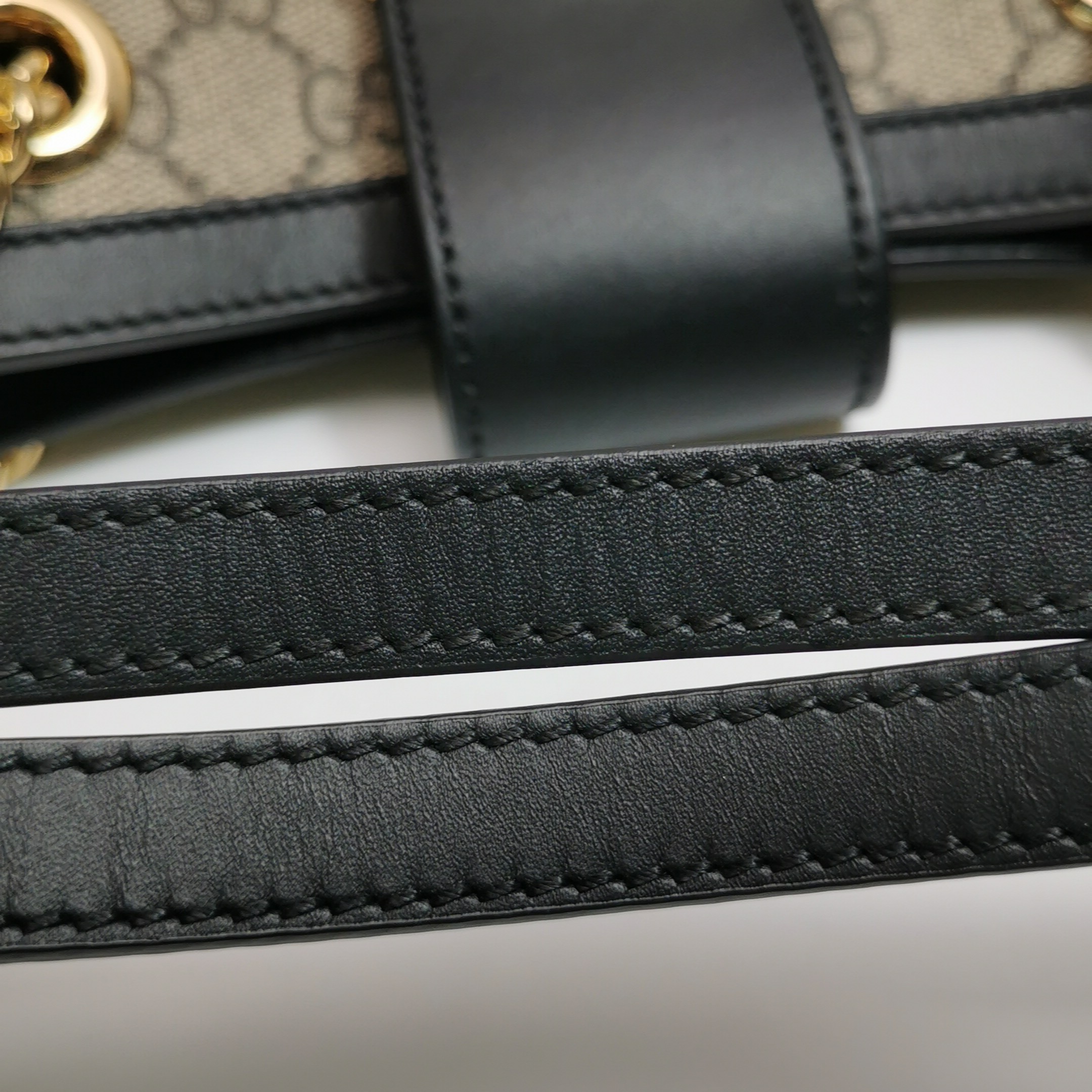 Gucci Padlock Chain Tote GG Coated Canvas with Leather Small — photo 15 of 15
