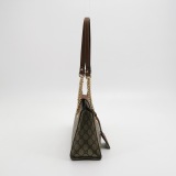 Gucci Padlock Chain Tote GG Coated Canvas with Leather Small — thumbnail 5