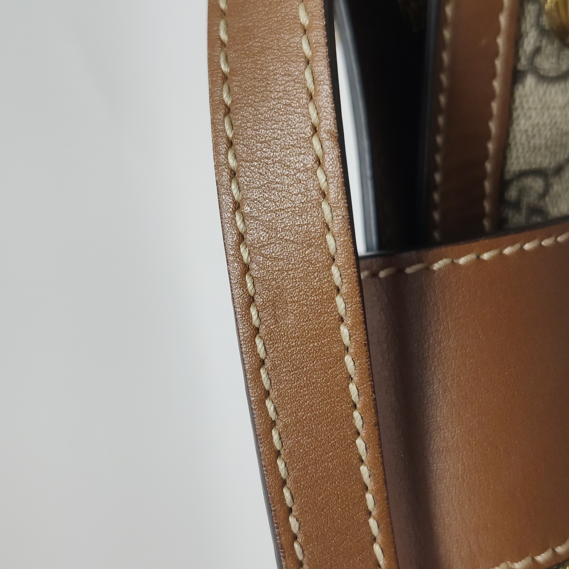 Gucci Padlock Chain Tote GG Coated Canvas with Leather Small — photo 17 of 17