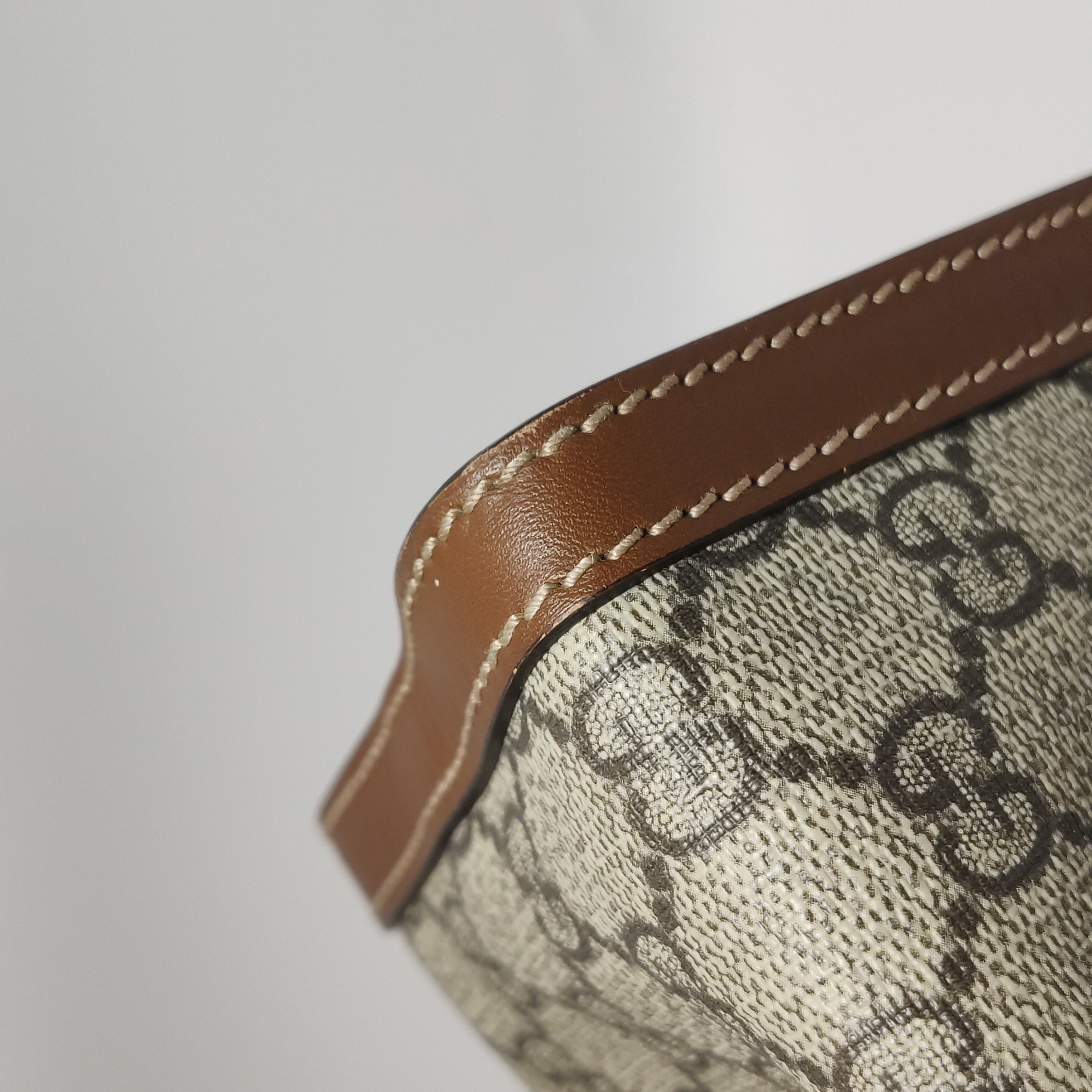 Gucci Padlock Chain Tote GG Coated Canvas with Leather Small — photo 15 of 17