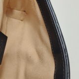 Gucci GG Marmont Flap Bag Diagonal Quilted GG Canvas with Leather Micro — thumbnail 9