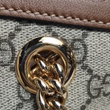 Gucci Padlock Chain Tote GG Coated Canvas with Leather Small — thumbnail 8