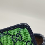 Gucci GG Marmont Flap Bag Diagonal Quilted GG Canvas with Leather Micro — thumbnail 12