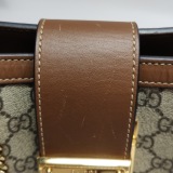 Gucci Padlock Chain Tote GG Coated Canvas with Leather Small — thumbnail 14