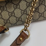 Gucci Padlock Chain Tote GG Coated Canvas with Leather Small — thumbnail 13