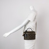 Louis Vuitton(LV) Vanity Handbag Reverse Monogram Canvas PM — thumbnail 2