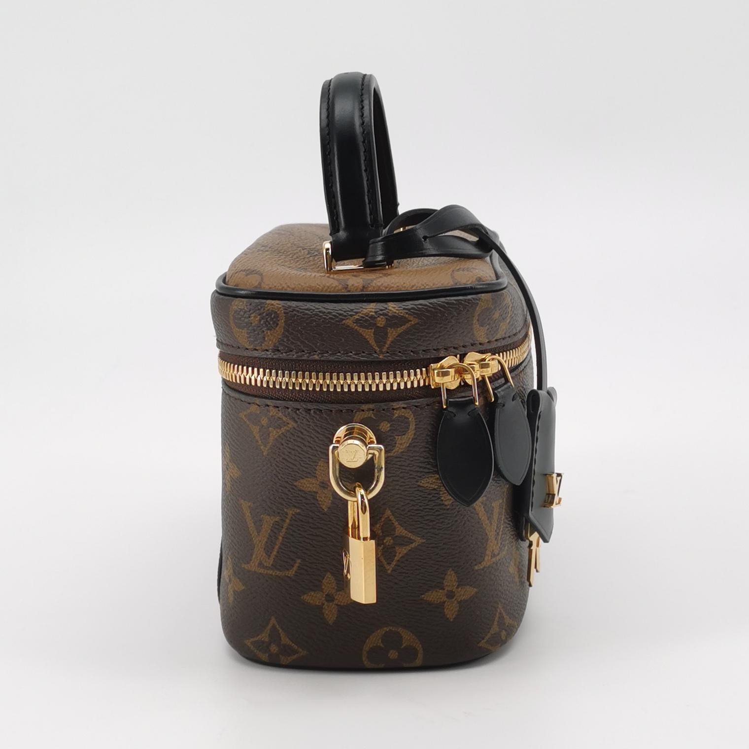 Louis Vuitton(LV) Vanity Handbag Reverse Monogram Canvas PM — photo 4 of 22