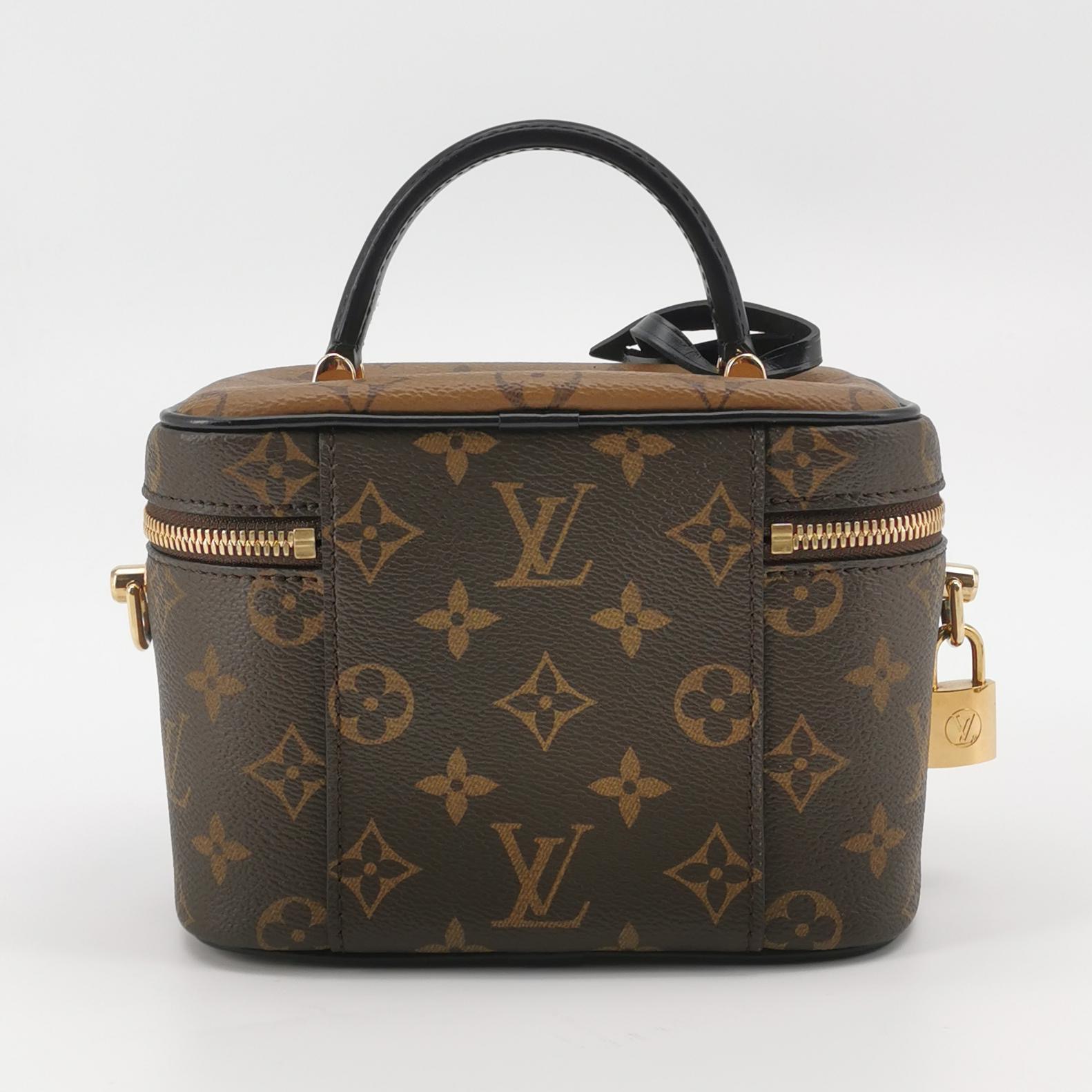 Louis Vuitton(LV) Vanity Handbag Reverse Monogram Canvas PM — photo 5 of 22