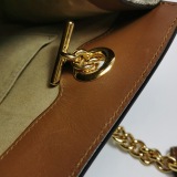 Gucci Padlock Chain Tote GG Coated Canvas with Leather Small — thumbnail 11