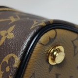 Louis Vuitton(LV) Vanity Handbag Reverse Monogram Canvas PM — thumbnail 15