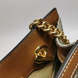 Gucci Padlock Chain Tote GG Coated Canvas with Leather Small — thumbnail 10