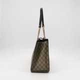 Gucci Padlock Chain Tote GG Coated Canvas with Leather Medium — thumbnail 5