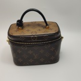 Louis Vuitton(LV) Vanity Handbag Reverse Monogram Canvas PM — thumbnail 20