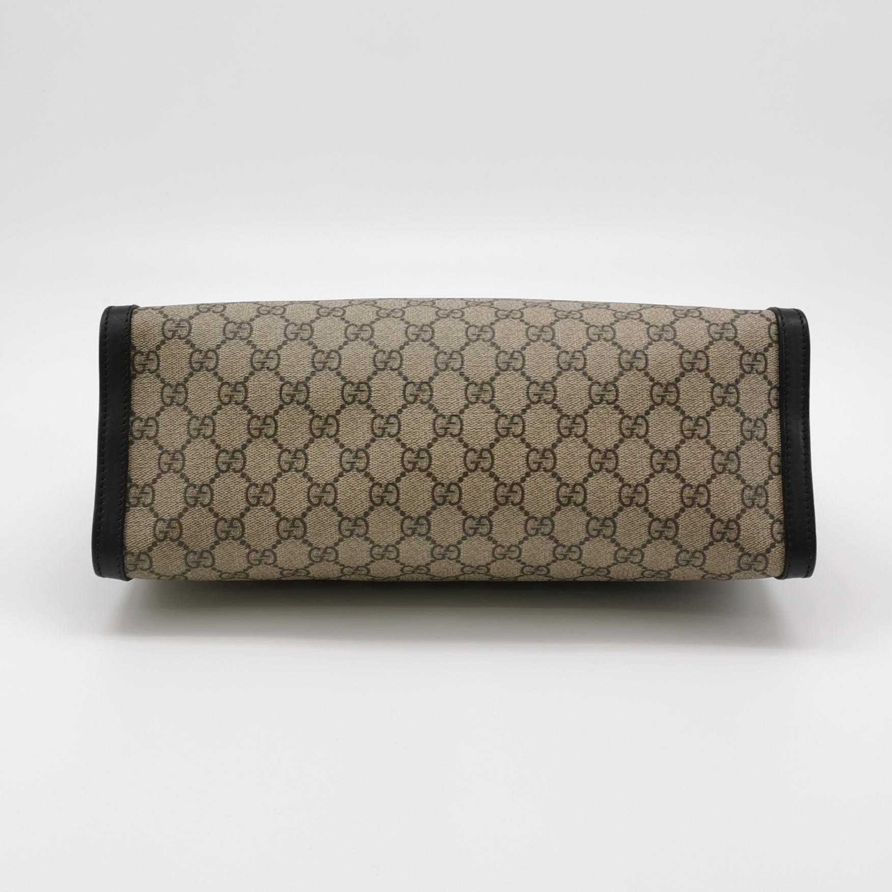 Gucci Padlock Chain Tote GG Coated Canvas with Leather Medium — photo 6 of 16