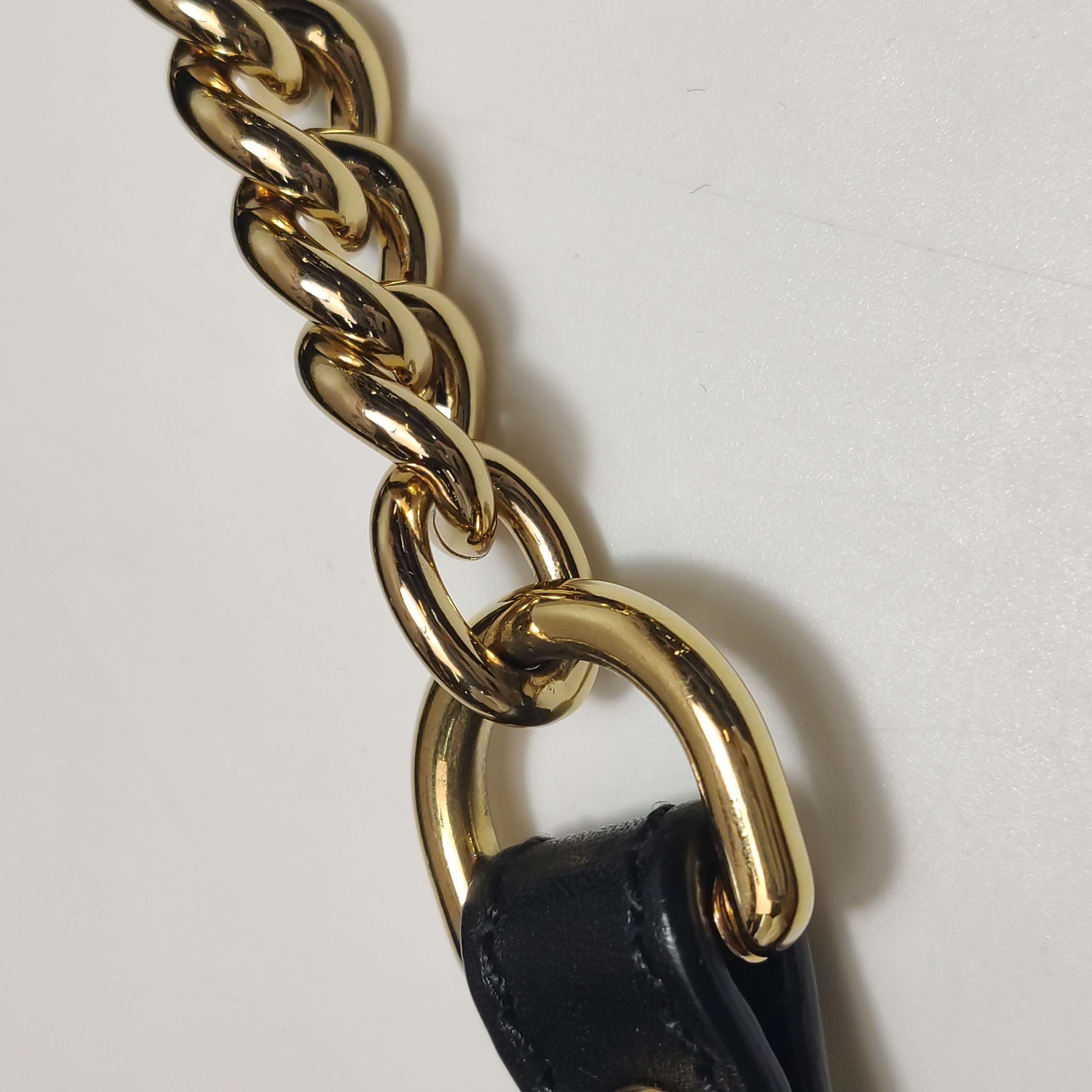 Gucci Padlock Chain Tote GG Coated Canvas with Leather Medium — photo 13 of 16