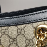Gucci Padlock Chain Tote GG Coated Canvas with Leather Medium — thumbnail 12