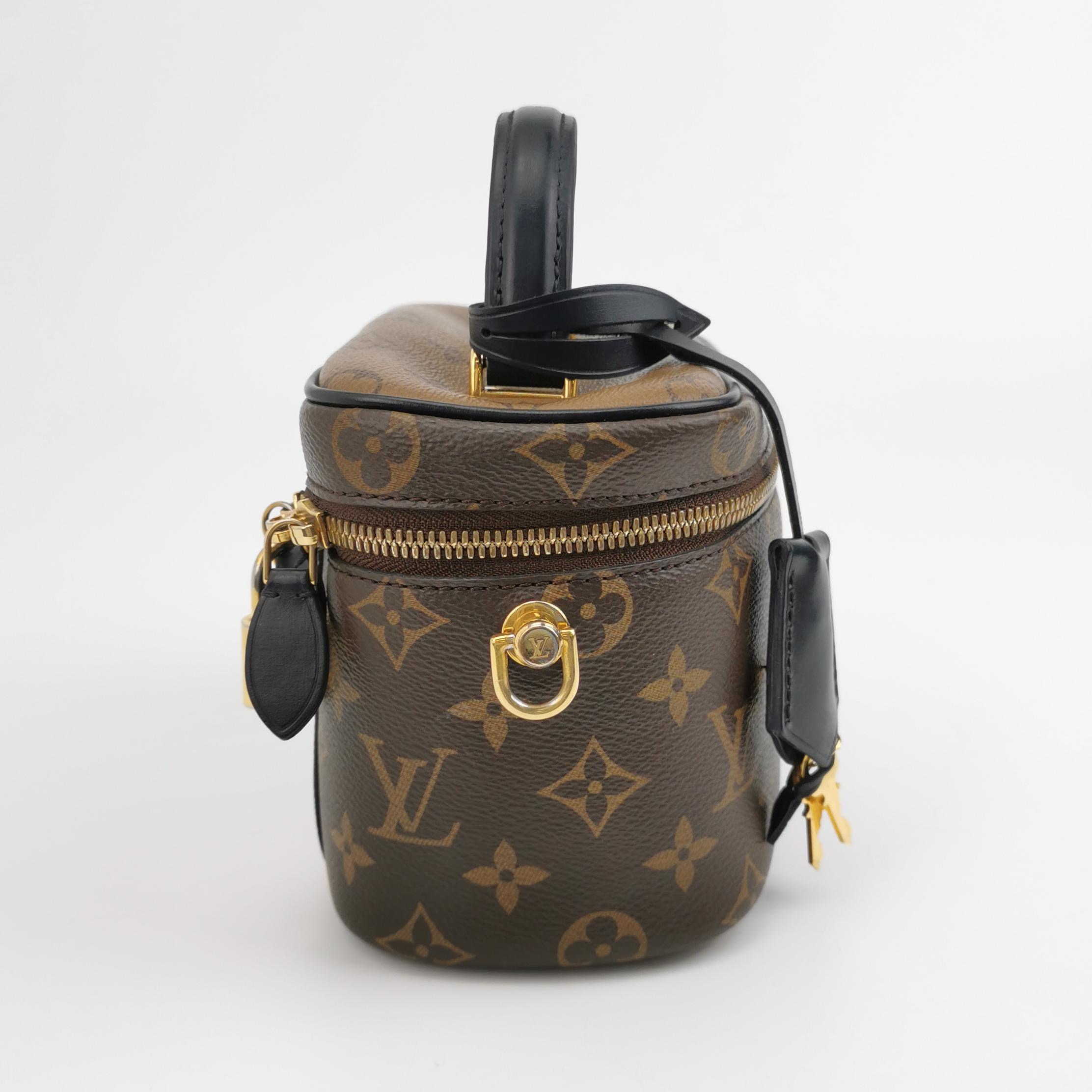 Louis Vuitton(LV) Vanity Handbag Reverse Monogram Canvas PM — photo 4 of 24