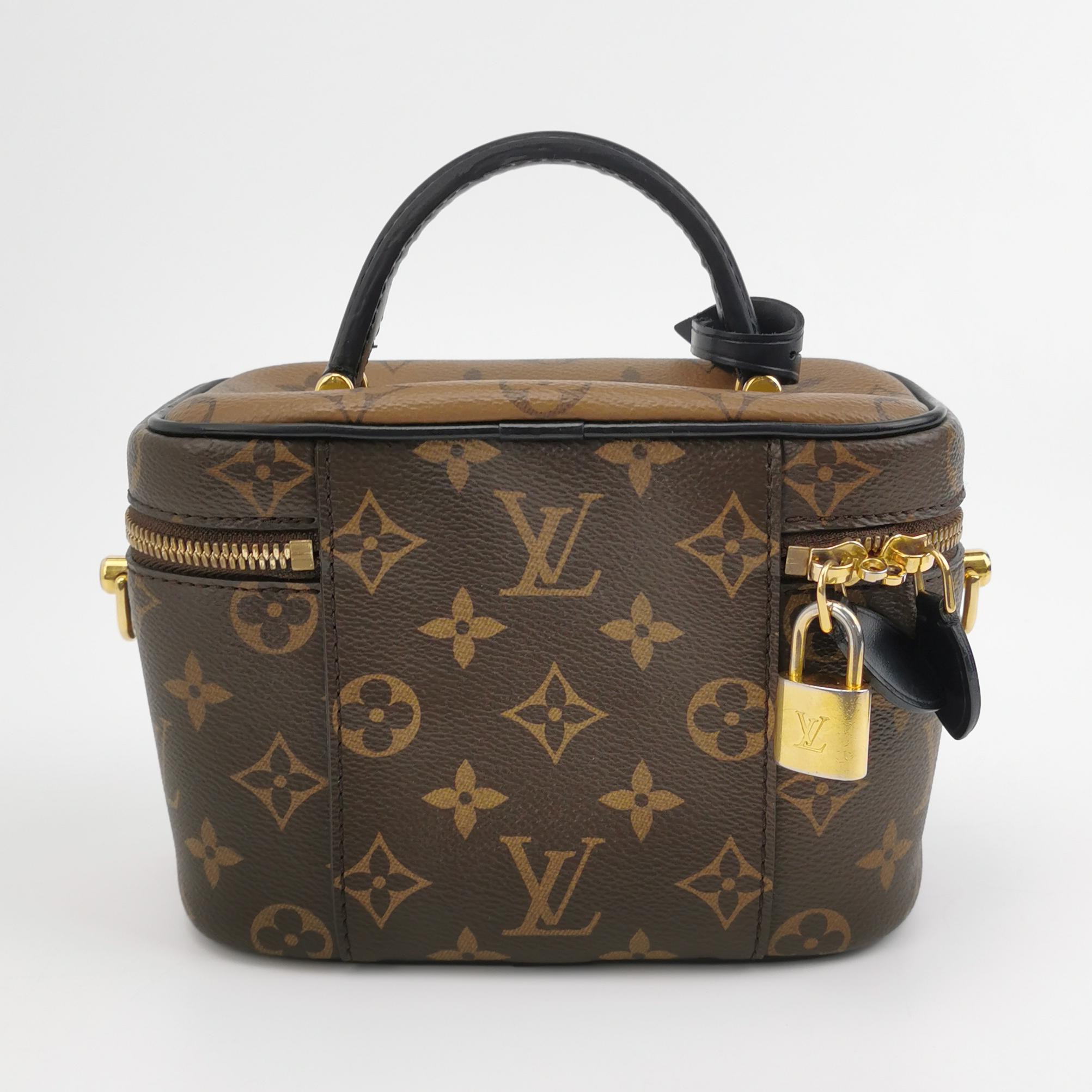 Louis Vuitton(LV) Vanity Handbag Reverse Monogram Canvas PM — photo 5 of 24