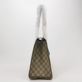 Gucci Padlock Chain Tote GG Coated Canvas with Leather Medium — thumbnail 4