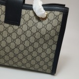Gucci Padlock Chain Tote GG Coated Canvas with Leather Medium — thumbnail 12