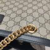 Gucci Padlock Chain Tote GG Coated Canvas with Leather Medium — thumbnail 11