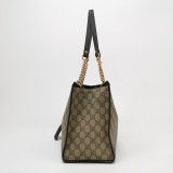 Gucci Padlock Chain Tote GG Coated Canvas with Leather Medium — thumbnail 5