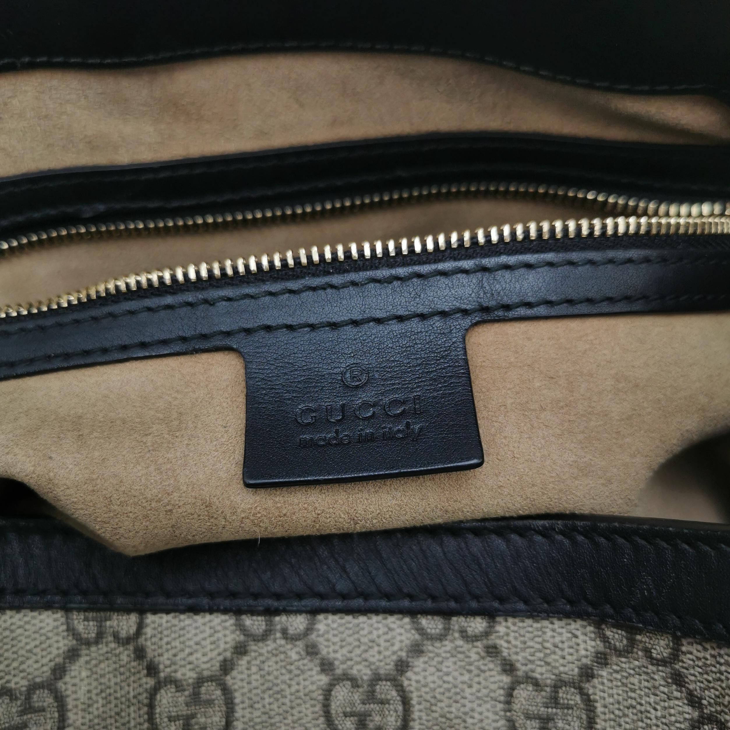 Gucci Padlock Chain Tote GG Coated Canvas with Leather Medium — photo 8 of 15