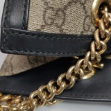 Gucci Padlock Chain Tote GG Coated Canvas with Leather Medium — thumbnail 10