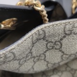 Gucci Padlock Chain Tote GG Coated Canvas with Leather Medium — thumbnail 14
