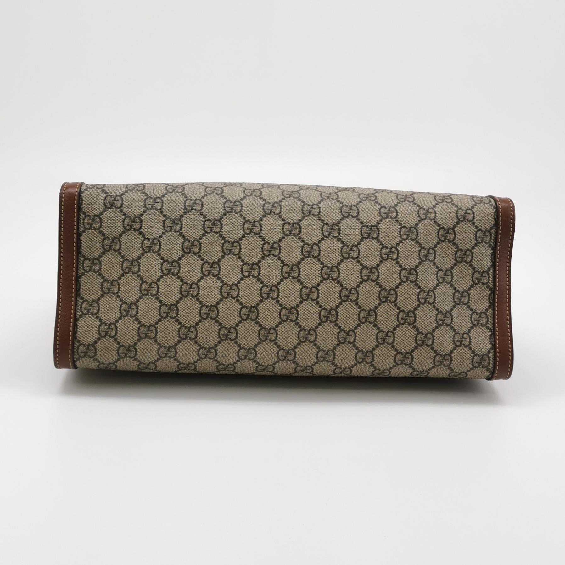 Gucci Padlock Chain Tote GG Coated Canvas with Leather Medium — photo 6 of 16
