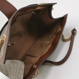 Gucci Padlock Chain Tote GG Coated Canvas with Leather Medium — thumbnail 7