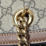 Gucci Padlock Chain Tote GG Coated Canvas with Leather Medium — thumbnail 10